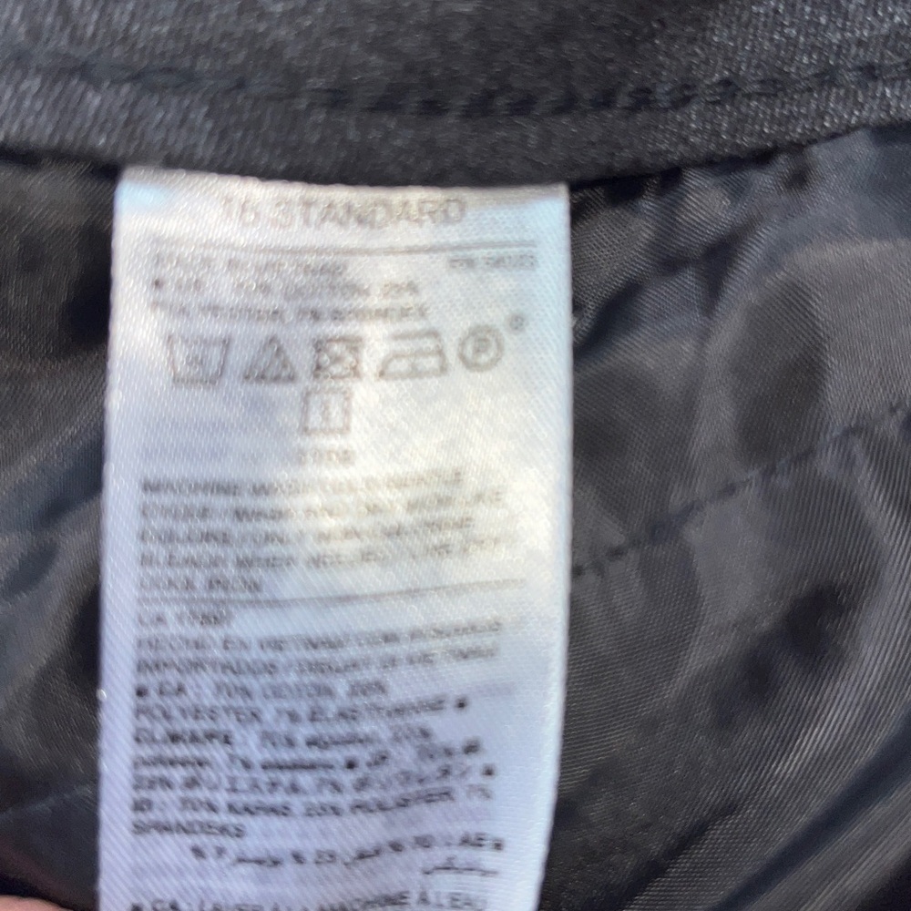 Old Navy Dark Heathered Gray mid rise Pixie pants Size 16 regular - Picture 8 of 8
